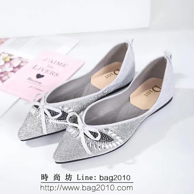 DIOR迪奧 秋季新款 鑽石眼睛 工藝圖案 女單鞋 QZS2025
